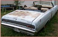 1966 Mercury Comet Cyclone GT 4 Speed Convertible For Sale $4,000 right rear view