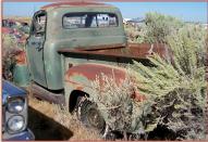 1952 Ford F-1 1/2 ton Pickup V-8 Truck For Sale left rear view