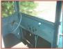 1930 Chevrolet Model CB 1/2 Ton Panel Delivery Truck For Sale right front interior view