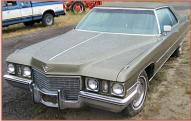 1972 Cadillac Coupe DeVille 2 Door Hardtop For Sale left front view