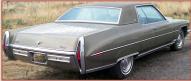 1972 Cadillac Coupe DeVille 2 Door Hardtop For Sale right rear view