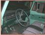 1969 Dodge D200 Series 3/4 Ton LWB Camper Custom Sweptline Truck For Sale $9,000 left interior cab view