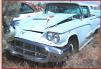 1960 Ford Thunderbird 2 door hardtop blue for sale $5,500