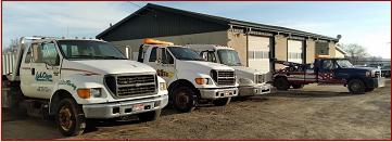 LL Classic Towing Wrecker Fleet and Headquarters