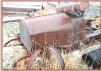 1916 Overland Model 86 six touring chassis, drive train and partial body