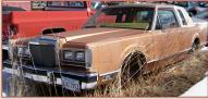 1980 Lincoln Continental 2 door Town Coupe left front view