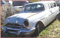 1956 Pontiac Chieftain 860 Special 4 door station wagon left front view
