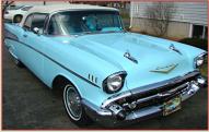 1957 Chevrolet Bel Air Convertible right front view