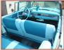 1957 Chevrolet Bel Air Convertible right rear interior view