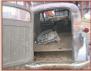 1941 Chevrolet Series AG 1/2  Ton Sedan Delivery rear interior view