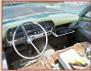 1964 Cadillac Series 62 DeVille convertible left front interior view