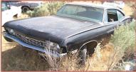 1968 Chevy Impala SS 396 2 Door Fastback Hardtop left front view for sale $15,000