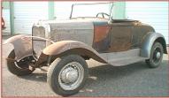 1930 Ford Model A roadster left front view