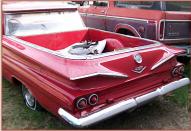 1960 Chevrolet El Camino V-8 4 Speed 1/2 Ton Car Pickup For Sale $11,000 left rear quarter view