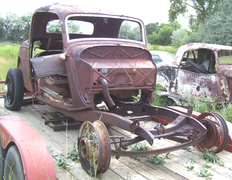 1934 Ford coupe steel body sale #8