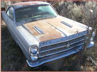 1966 Ford Fairlane GT 390/4 Speed Car Silver right front view for sale $6,500