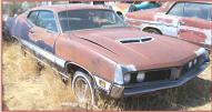 1971 Ford Torino GT 2 Door Hardtop right front view