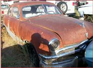 1950 Ford Custom Deluxe 2 door sedan right front view