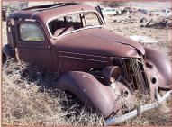 1936 Ford DeLuxe Model 68 4 Door Sedan right front view