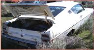 1968 Ford Fairlane 500 Fastback 2 Door Hardtop right rear view for sale $6,500