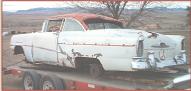 1956 Mercury Monterey 2 Door Hardtop left rear view