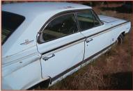 1964 Mercury Park Lane Marauder 4 Door Hardtop right rear side view