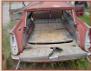 1957 Plymouth Deluxe Suburban 2 Door Station Wagon For Sale rear interior view