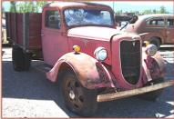 1935 Ford Model 51 V-8 1 1/2 Ton Stake Bed Truck right front view