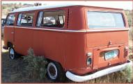 1968-72 Volkswagen Bay-window transporter kombi station wagon left rear view