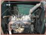 1929 1/2 Ford Model AA Flatbed Truck left motor view