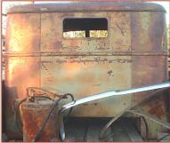 1948 Diamond T Model 201 Pickup Truck Cab rear view