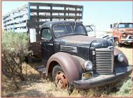 1946 IHC International KB-6 1 1/2 Ton Stake Bed Truck right front view
