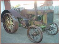 1928 John Deere Model D Unstyled Farm Tractor right front view