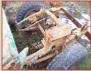 1950 Willys VJ-3 4X4 Universal Military Utility Vehicle right rear engine compartment view