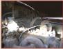 1951 Studebaker R15 One Ton Truck right front motor view