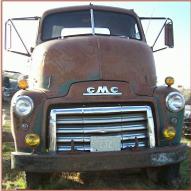 1950 GMC FF 350 COE cab-over-engine 2 ton truck front view