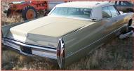 1968 Cadillac Sedan DeVille 4 Door Hardtop For Sale $4,500 right rear view