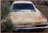 1966 Chevrolet Impala 2 Door Hardtop Yellow For Sale $6,500  rear view