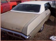 1969 Chevrolet Impala 4 Door Hardtop 350 V-8 For Sale right rear view