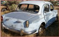 1960 Fiat 1100 Model 103 Special 4 Door Sedan For Sale right rear view