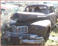 1946 Lincoln Model 66H Body 77  5 Window Club Coupe For Sale left front view
