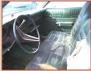 1972 Ford Ranchero Squire 2 Door Car Pickup For Sale $3,500 left interior cab view
