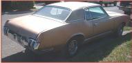 1970 Oldsmobile Cutlass Supreme Holiday 2 Door Hardtop For Sale right rear view
