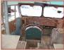 1941 Chevrolet Superior 28 Passenger School Bus Camper Conversion For Sale $4,500 front operator area and dash view
