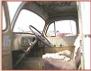 1952 Ford F-6 COE Cab-Over-Engine Semi Tractor For Sale $5,500 left interior cab view