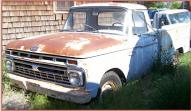 1966 Ford F-250 3/4 ton Custom Cab with Utility Box left front view