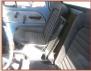 1966 Ford F-250 3/4 ton Custom Cab with Utility Box left interior bucket seat view