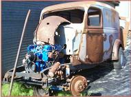 1936 Ford Model 68 Model 820 1/2 ton Panel Truck For Sale left front view