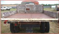 1949 Ford F-4  V-8 One Ton Flatbed Hoist Dump Truck For Sale rear dump bed view