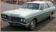1967 Buick Skylark Sportwagon 9 Passenger Glass Top Station Wagon For Sale $6,500 left front view